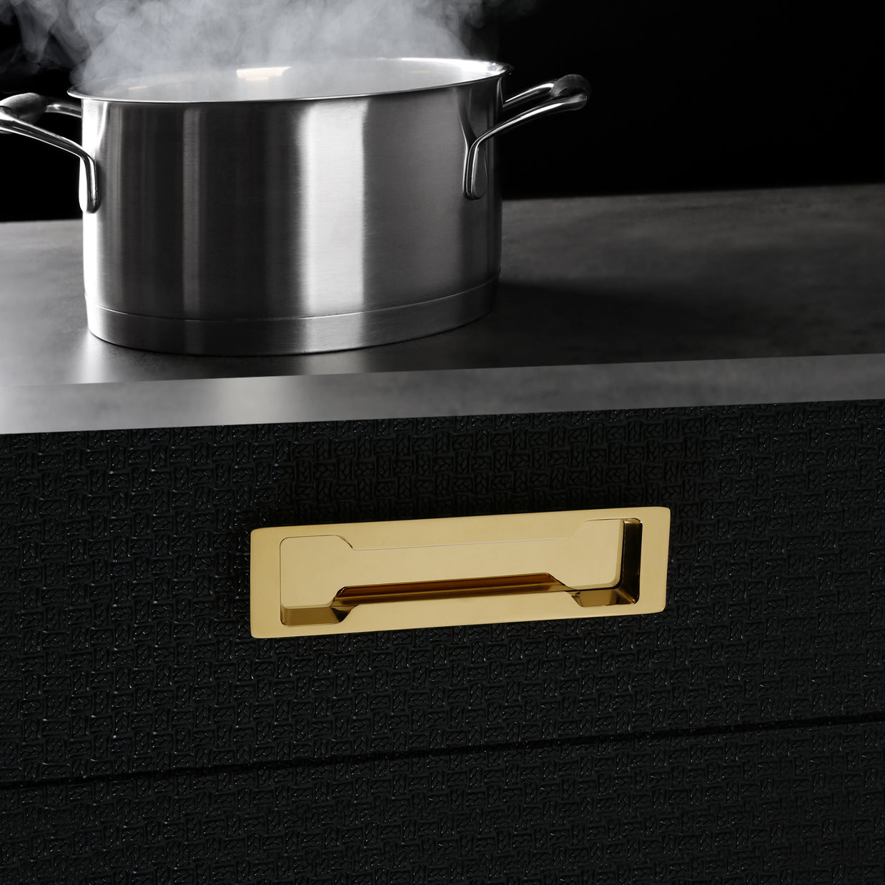 Concealed Handles Zinc - 548 H1