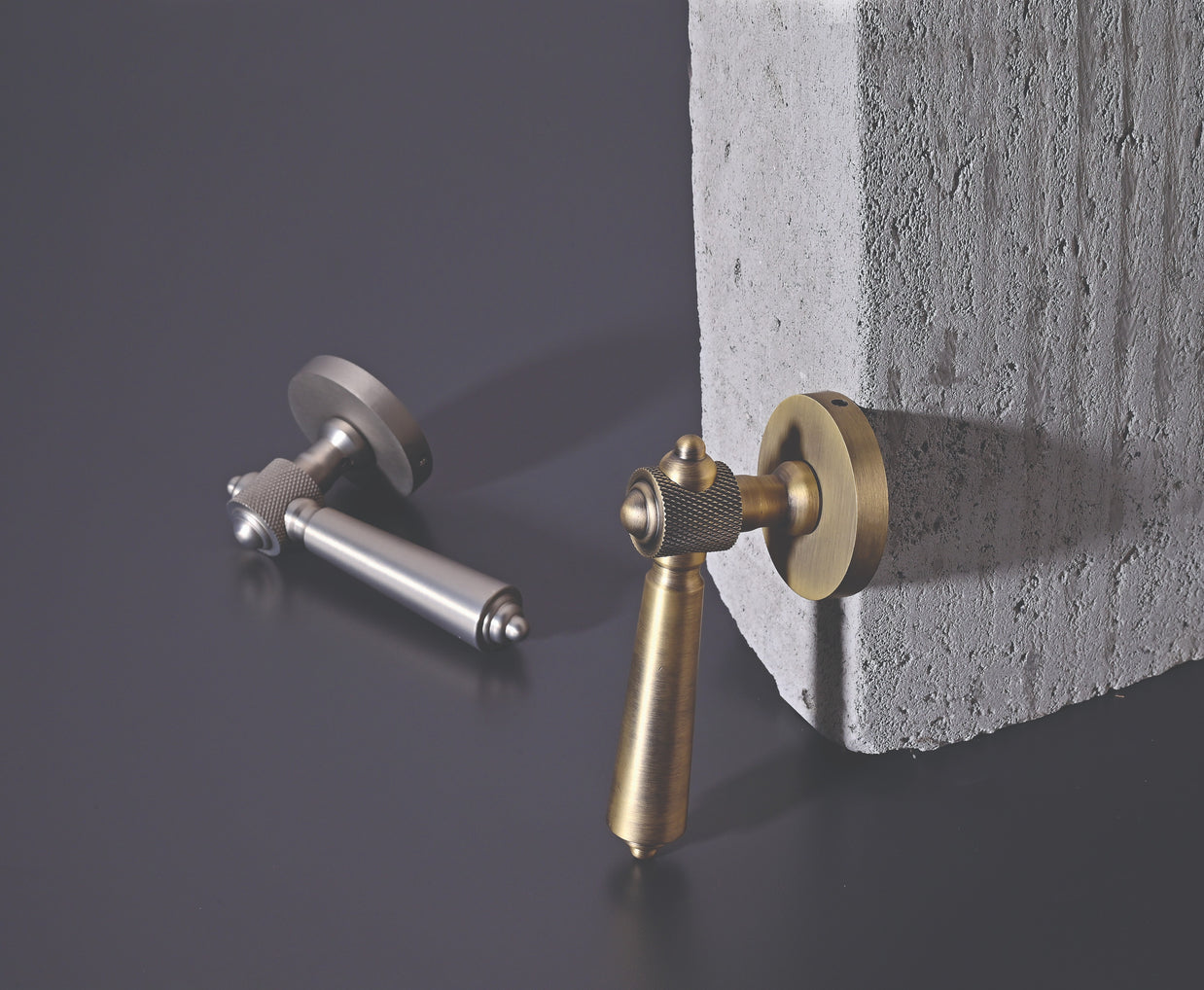 Mortise handle Brass- 150 MADRID