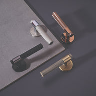 Mortise handle Brass- 114 MILAN