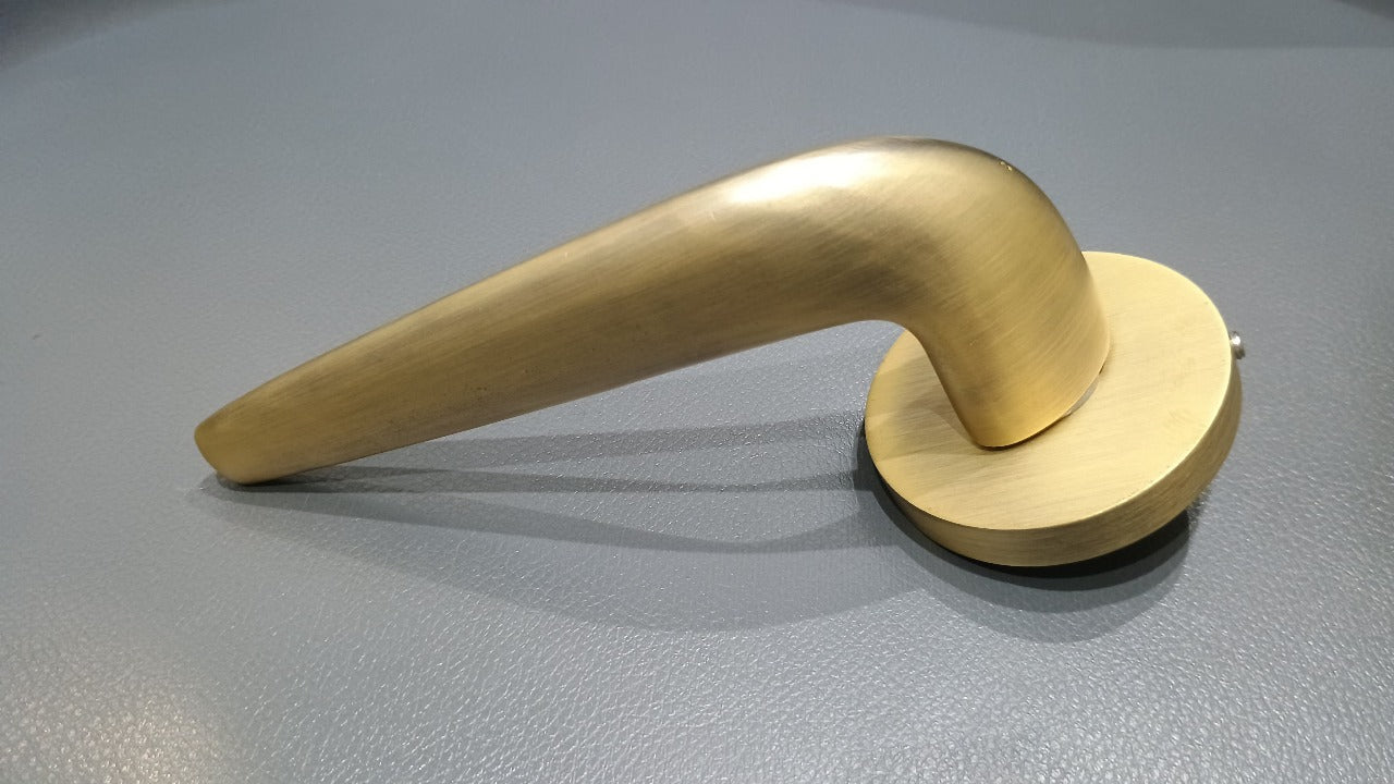 Mortise handle Brass- 115 VALENCIA