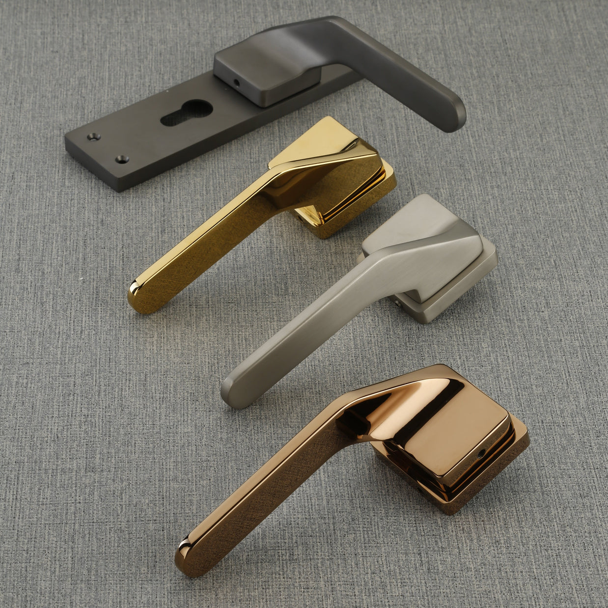 Mortise handle Zinc - Polo