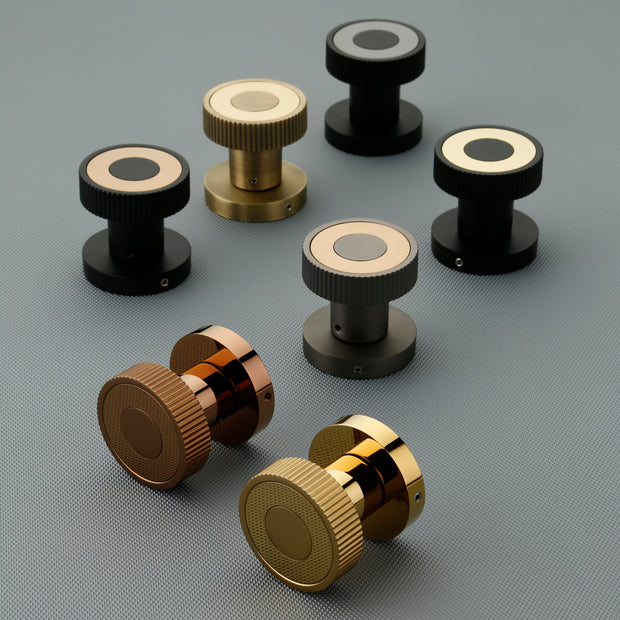 Mortise handle Zinc - Rose Ring