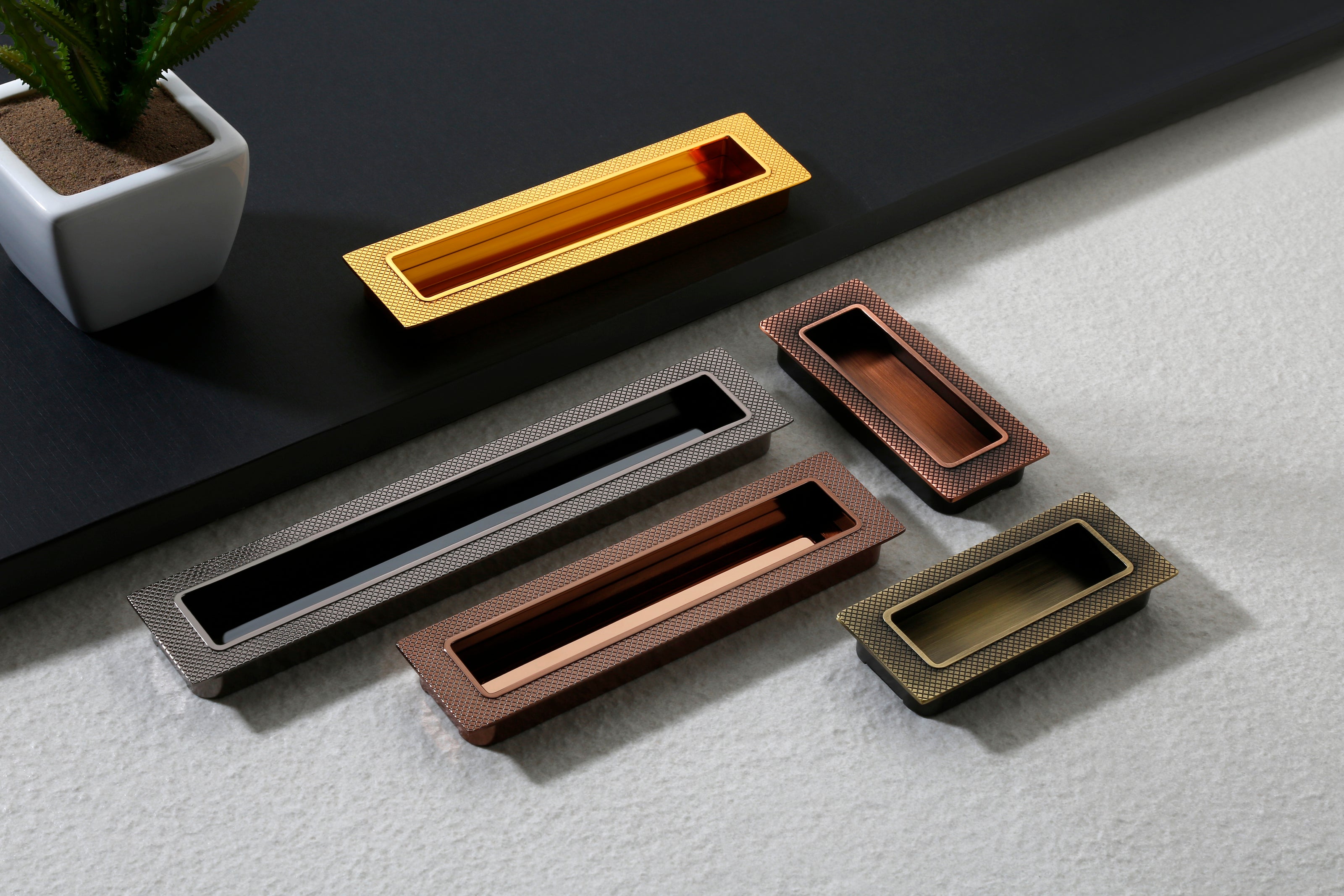 Concealed Handles Zinc - RPX120