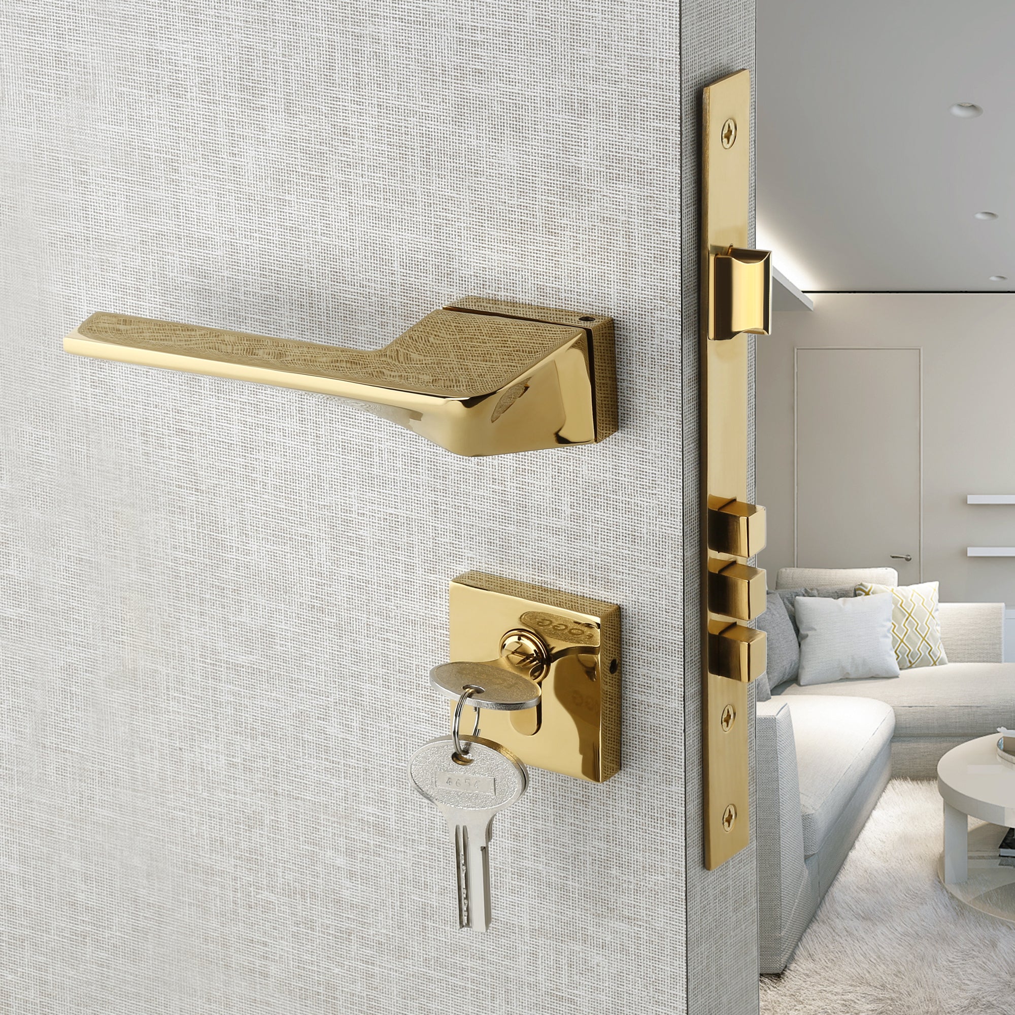 Mortise handle Zinc - Sonet